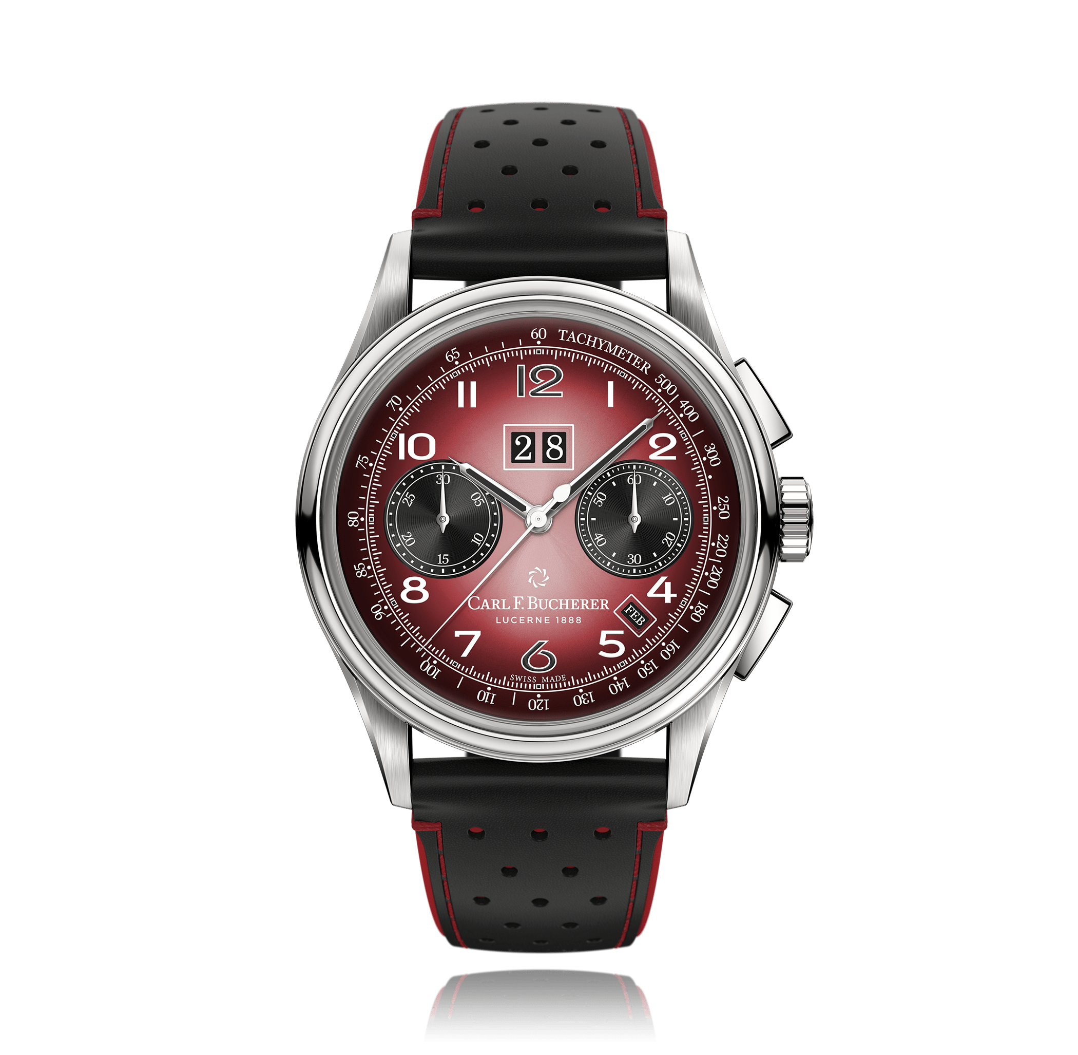 Heritage BiCompax Annual Hometown Edition Basel Bucherer Switzerland